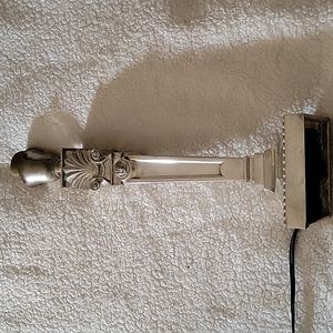 GIANNI VERSACE Vintage Medusa/Shell Silver Motiff Table Lamp